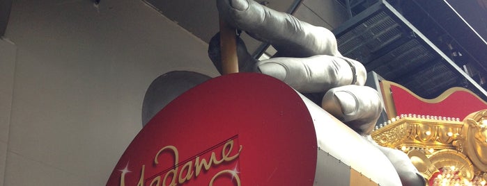Madame Tussauds is one of Augusto's Saved Places.