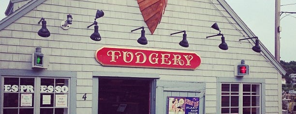 Rockport Fudgery is one of Nate’s Liked Places.