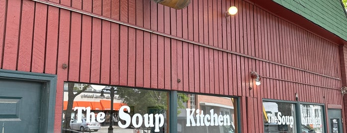 The Soup Kitchen is one of Food Places.