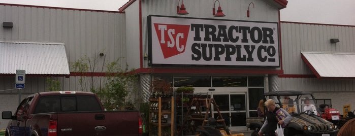 Tractor Supply Co. is one of Visited stores.