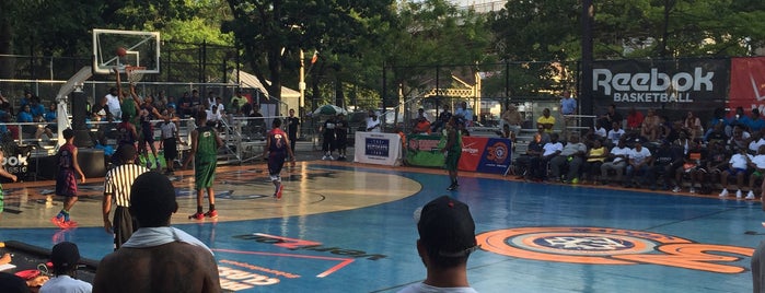 Rucker Park Basketball Courts is one of Basketball courts NYC.
