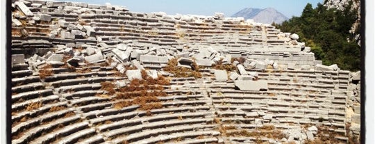Termessos is one of antalya rota.
