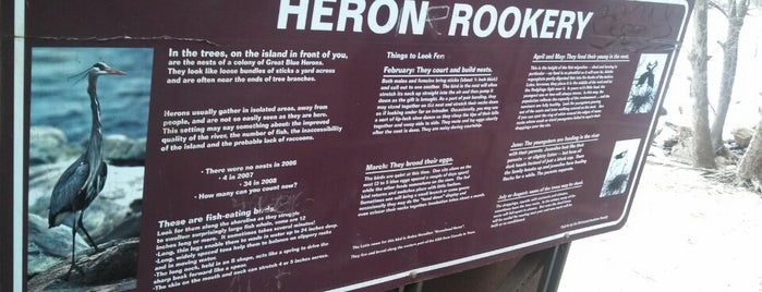 Heron Rookery is one of RVA Trails.