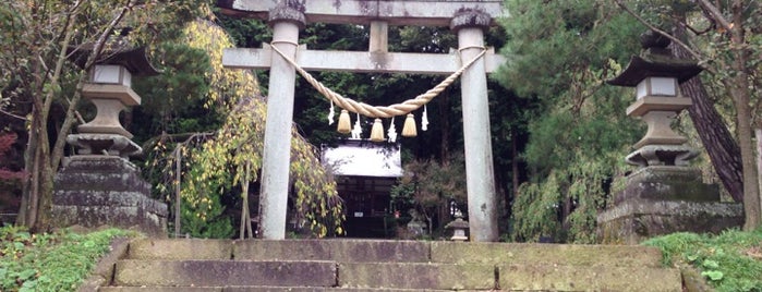 櫻ヶ岡八幡神社 is one of 何かのアニメの聖地.