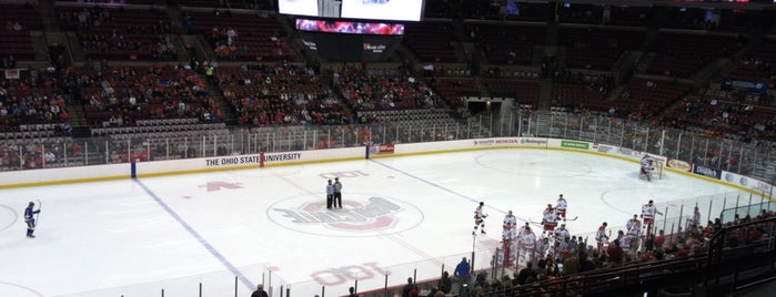 Value City Arena - Jerome Schottenstein Center is one of College Hockey Rinks.
