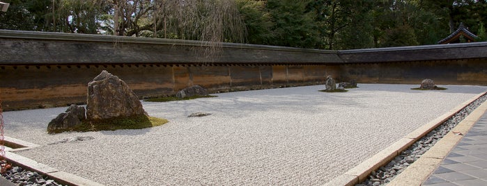Ryoan-ji is one of Kyoto temples and shrines.