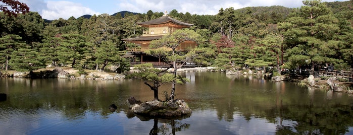 鹿苑寺 (金閣寺) is one of Kyoto temples and shrines.