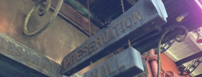 Preservation Hall is one of New Orleans.