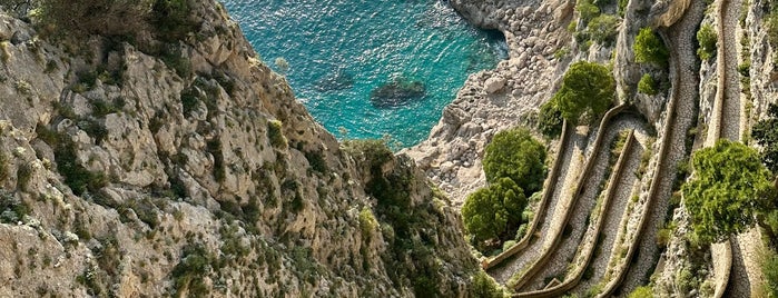 Via Krupp is one of Capri.