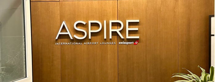 Aspire Lounge is one of Airport Lounges.