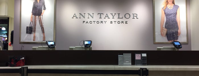 Ann Taylor Factory Store is one of Where I am.