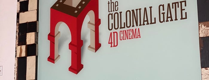 The Colonial Gate 4D Cinema is one of DR2k19.