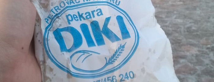 Pekara DIKI is one of Lugares favoritos de Elena.