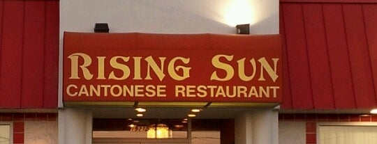 Rising Sun is one of สถานที่ที่บันทึกไว้ของ Kyle.