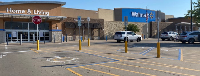 Walmart Supercenter is one of my placea.