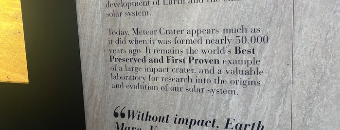 Meteor Crater is one of Phoenix.