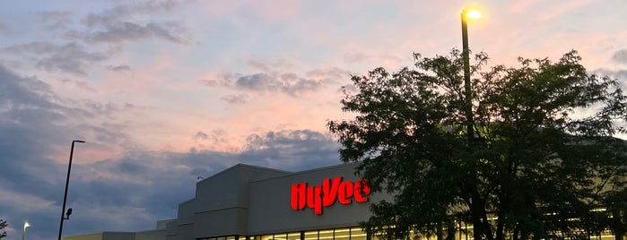 Hy-Vee is one of West Des Moines.