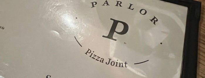 Parlor Pizza is one of Lunch.