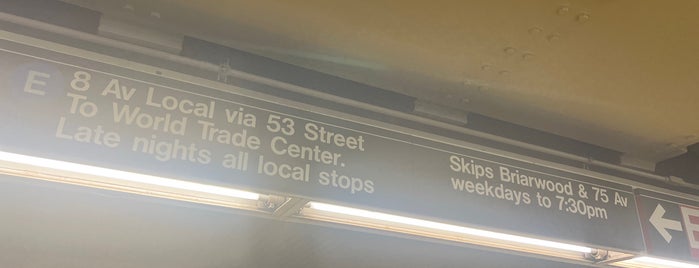 MTA Subway - Sutphin Blvd/Archer Ave/JFK (E/J/Z) is one of MTA Subway - E Line.