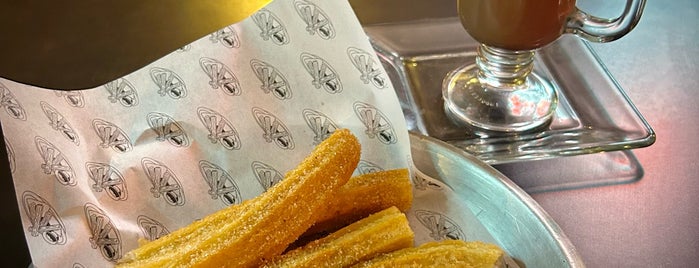 Churros La Bombilla is one of Guadalajara . México.