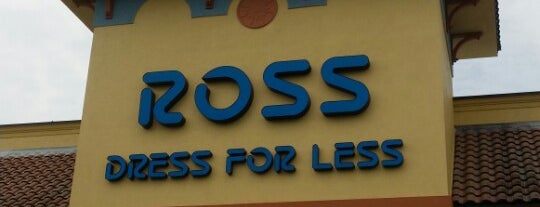 Ross Dress for Less is one of favorites.