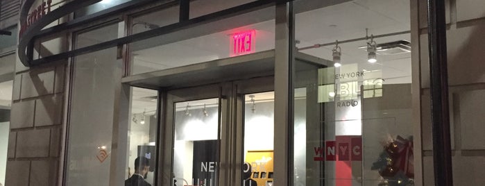 The Greene Space at WNYC is one of LNE.