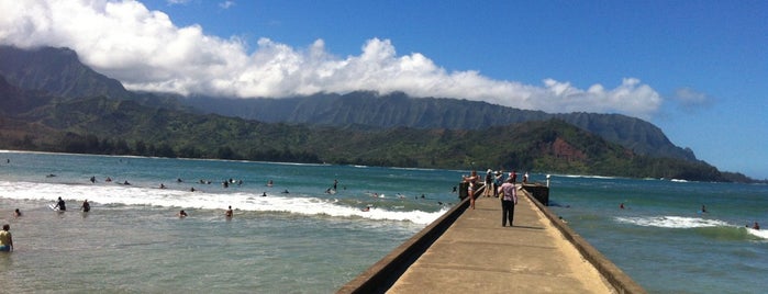 Hanalei Bay Pier is one of Hawaii - Kauai.