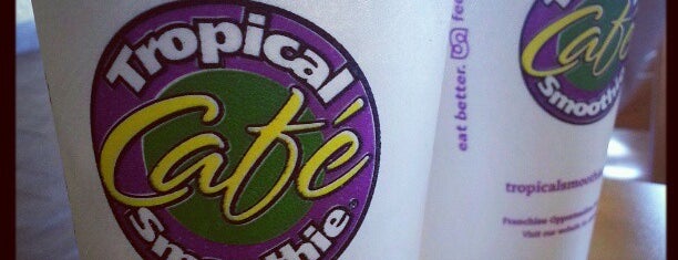 Tropical Smoothie Café is one of Vero Best Check In.