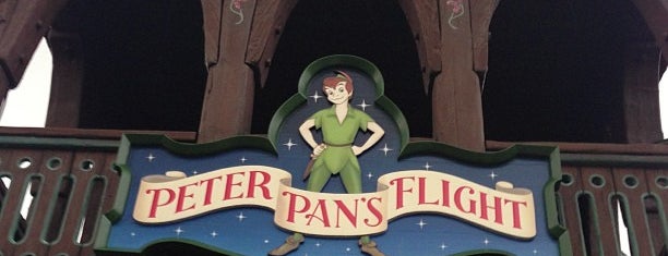 Peter Pan's Flight is one of Disneyland Paris.