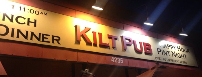 Kilt Pub is one of Places to Check Out.