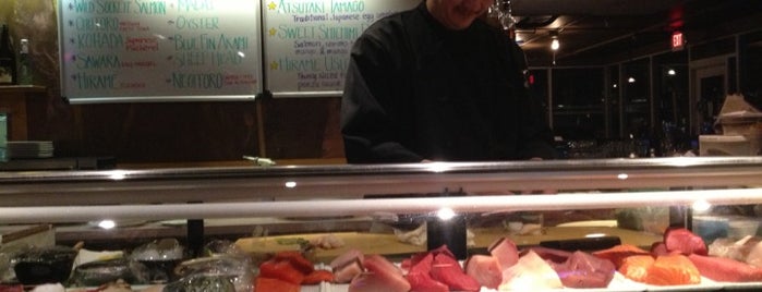 I Love Sushi is one of Tempat yang Disimpan Byrdie.