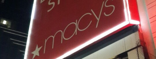 Macy's is one of places in NY.