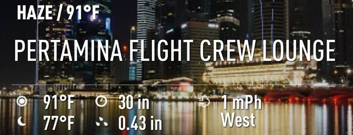 PERTAMINA FLIGHT CREW LOUNGE is one of COMMANDER FLYBOY.