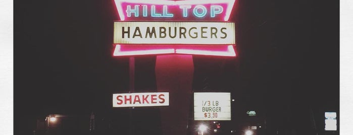Hilltop Drive-In is one of I've Eaten there.