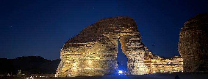 The Elephant Rock is one of AlUla, Saudi Arabia 🇸🇦.