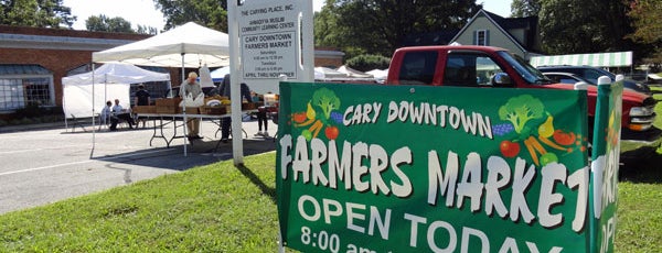 Cary Downtown Farmers Market is one of Triangle Farmers Markets.