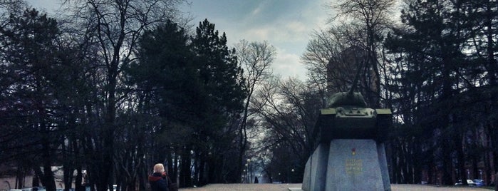 Пам'ятник генералу Ю. Г. Пушкіну / General Pushkin monument is one of Днепропетровск.