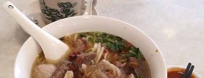 Beef Noodle Loo Siew Theng is one of Penang Food.