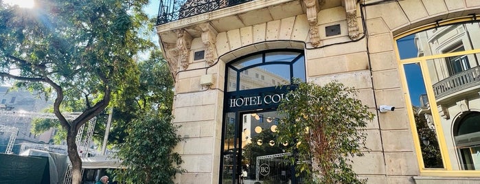 Hotel Colon Barcelona is one of สถานที่ที่บันทึกไว้ของ Kimmie.
