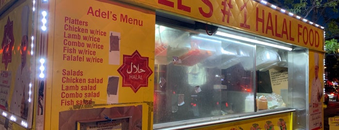 Adel's #1 Halal Cart is one of New York.