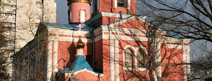 Храм Воскресения Христова на Семеновском кладбище is one of Храмы Москвы.