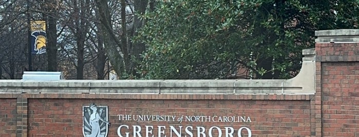 University of North Carolina at Greensboro is one of places.