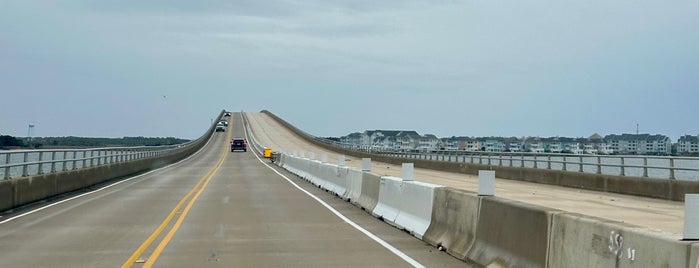 Washington Baum Bridge is one of Outter Banks, NC.