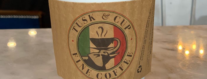 Tusk & Cup Fine Coffee is one of Tempat yang Disukai Ines.