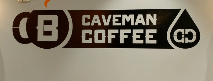 Caveman Coffee Bar at BRICK is one of สถานที่ที่บันทึกไว้ของ Kimmie.