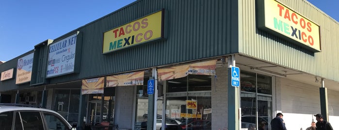 Tacos Mexico is one of Silicon Valley tested food.