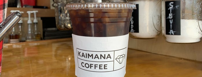 Kaimana Coffee is one of HNL/KOA/LIH/OGG.
