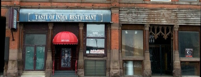 Taste of India is one of Downtown London Dining Guide.