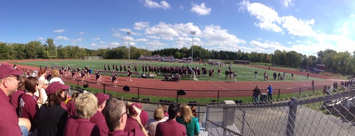 Orchard Park High School Athletic Fields is one of Saved.