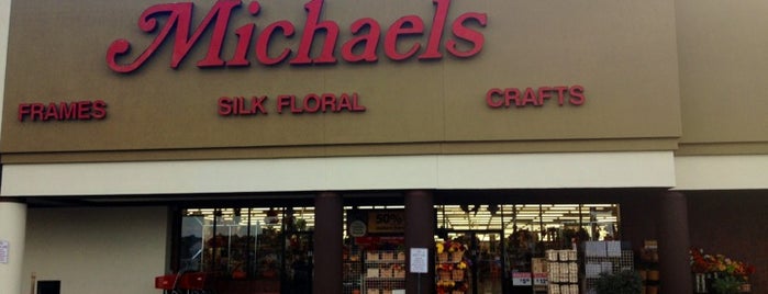 Michaels is one of Snowy's hangouts:.